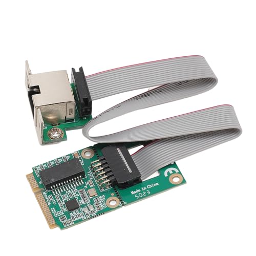 PCIE-Gigabit-Ethernet-Karte, 10 100 1000 Mbit/s Voll-Halbduplex-Netzwerkkarte, RJ45-LAN-NIC-Karte für Win, VLAN-LAN-Adapter-Konverter für Desktop-PC von XUMIUZIY