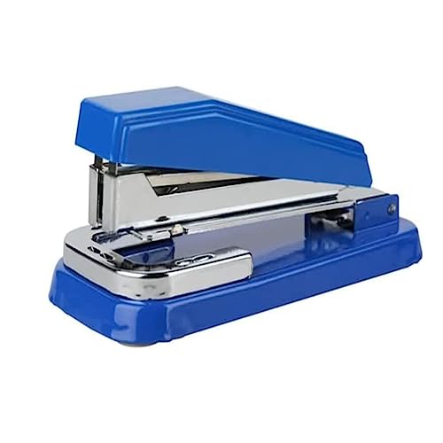 Hefter Desktop-Hefter, Müheloses, Leichtes Heftgerät, 360 Drehbar, Schreibtisch-Hefter, Schreibtisch, Schüler, Schule, Desktop-Hefter For Büro, Papierbindung, Tragbar Desktop-Hefter(Blue) von XYGQYJ