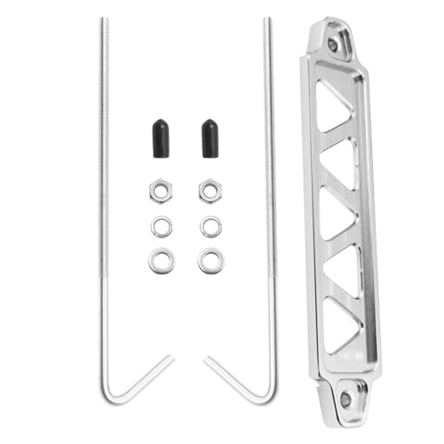 Xchon Batterie-Spanngurt-Set, starke Batteriehalterung, einfach zu bedienen, Batteriehalterung, Metall, für Autobatterienmontage von Xchon