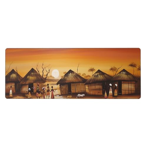 Stamm Mousepad XXL 800x400x3mm Groß Gaming Mauspad woman Mouse Pad mit Genähten Kanten,Wasserdicht Rutschfeste Gummibasis Verbessert Präzision und Geschwindigkei,Einfach Zu Reinigen Office PC Lapto von Xeoyenle