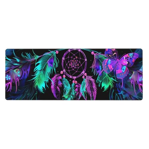 Windfangnetz Mousepad XXL 1500x800x3mm Groß Gaming Mauspad Animal Mouse Pad mit Genähten Kanten, Wasserdicht rutschfeste Gummibasis Verbessert Präzision und Geschwindigkei, für Office PC Lapto von Xeoyenle