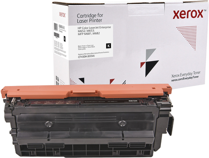 Xerox Everyday - Schwarz - kompatibel - Tonerpatrone (Alternative zu: HP 655A, HP CF450A) - f�r HP Color LaserJet Enterprise M652, M653, LaserJet Enterprise Flow MFP M681, MFP M682 (006R04343) von Xerox