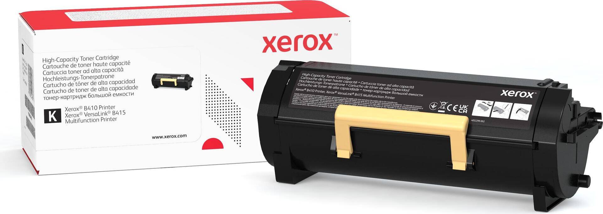 Xerox - Mit hoher Kapazit�t - Schwarz - original - Box - Tonerpatrone Use and Return - f�r Xerox B410, VersaLink B415/DN von Xerox