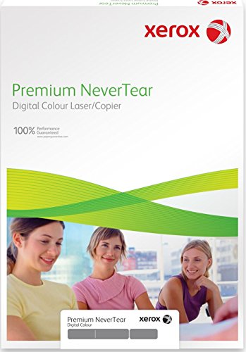 Xerox Premium NeverTear Kunststoffpapier 003R98039 - SRA3 320 x 450 mm, 195 g/m² - Spezialpapier für Laserdrucker und Kopierer - 500 Blatt - Weiß Xerox Premium NeverTear Kunststoffpapier 003R98039 - SRA3 320 x 450 mm, 195 g/m² - Spezialpapier für Laserdrucker und Kopierer - 500 Blatt - Weiß von Xerox