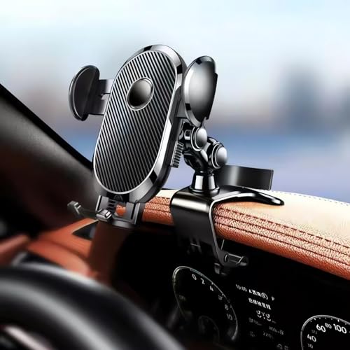 XiJiefa Auto Handyhalter Dashboard HandyhalterHandyhalterung 360-Grad-Drehbar - Car Phone Mount Geeignet für Smartphones von XiJiefa