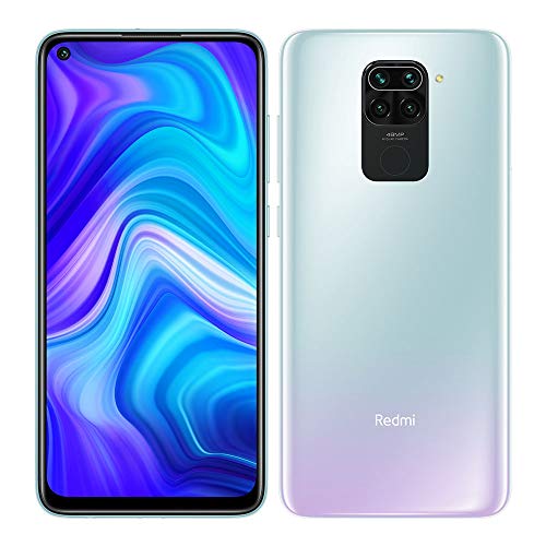 Redmi Note 9 Smartphone- RAM 4GB ROM 128GB 6.53 ”FHD + DotDisplay 48MP Quad Kamera Hotshot 3.5mm Headphone Jack 5020 mAh NFC Weiß von Xiaomi