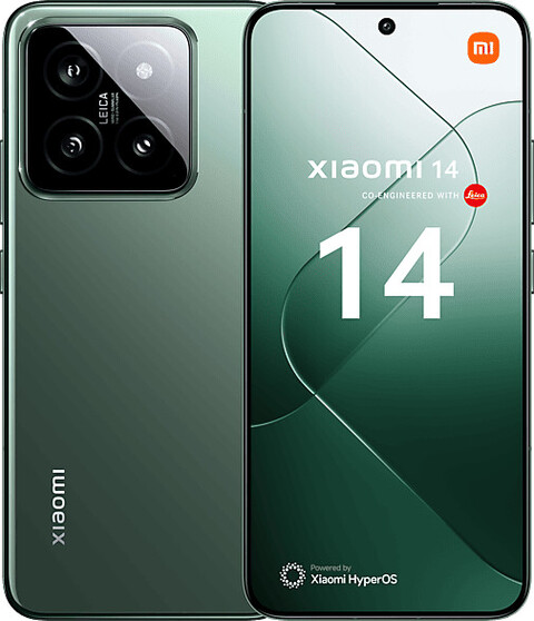 Xiaomi 14 512GB Dual-SIM jade green von Xiaomi