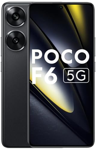 Xiaomi Poco F6 5G Dual Sim 8GB RAM 256GB - Black EU von Xiaomi