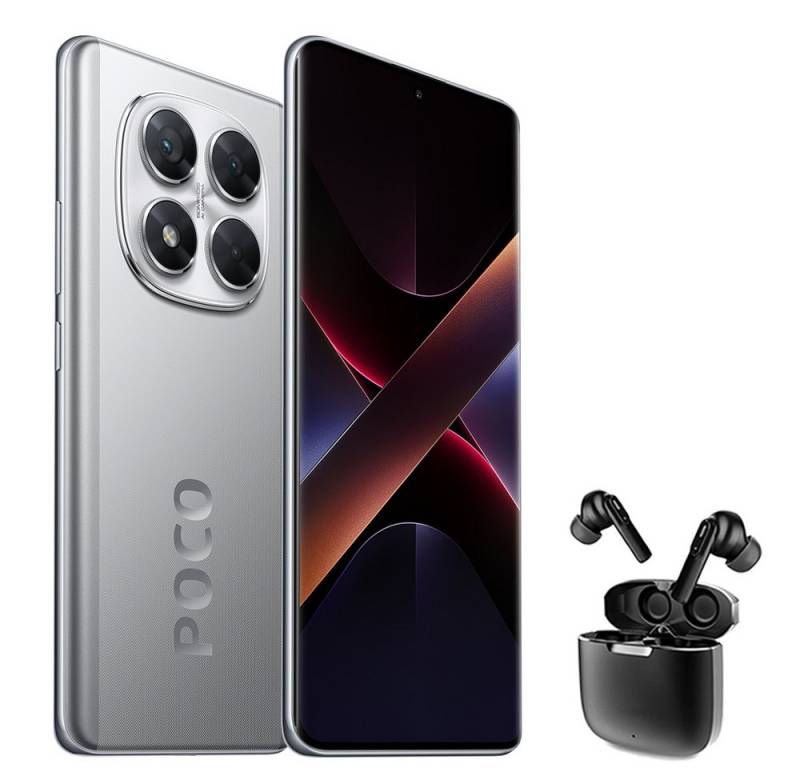 Xiaomi POCO X7 8+256GB Smartphone & Bluetooth Kopfhörer Handy (6.67 Zoll, 50 MP Kamera) von Xiaomi