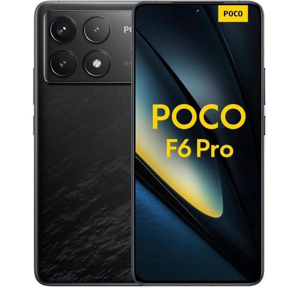 Xiaomi Poco F6 Pro 5G 256 GB / 12 GB - Smartphone - black Smartphone (6,7 Zoll) von Xiaomi