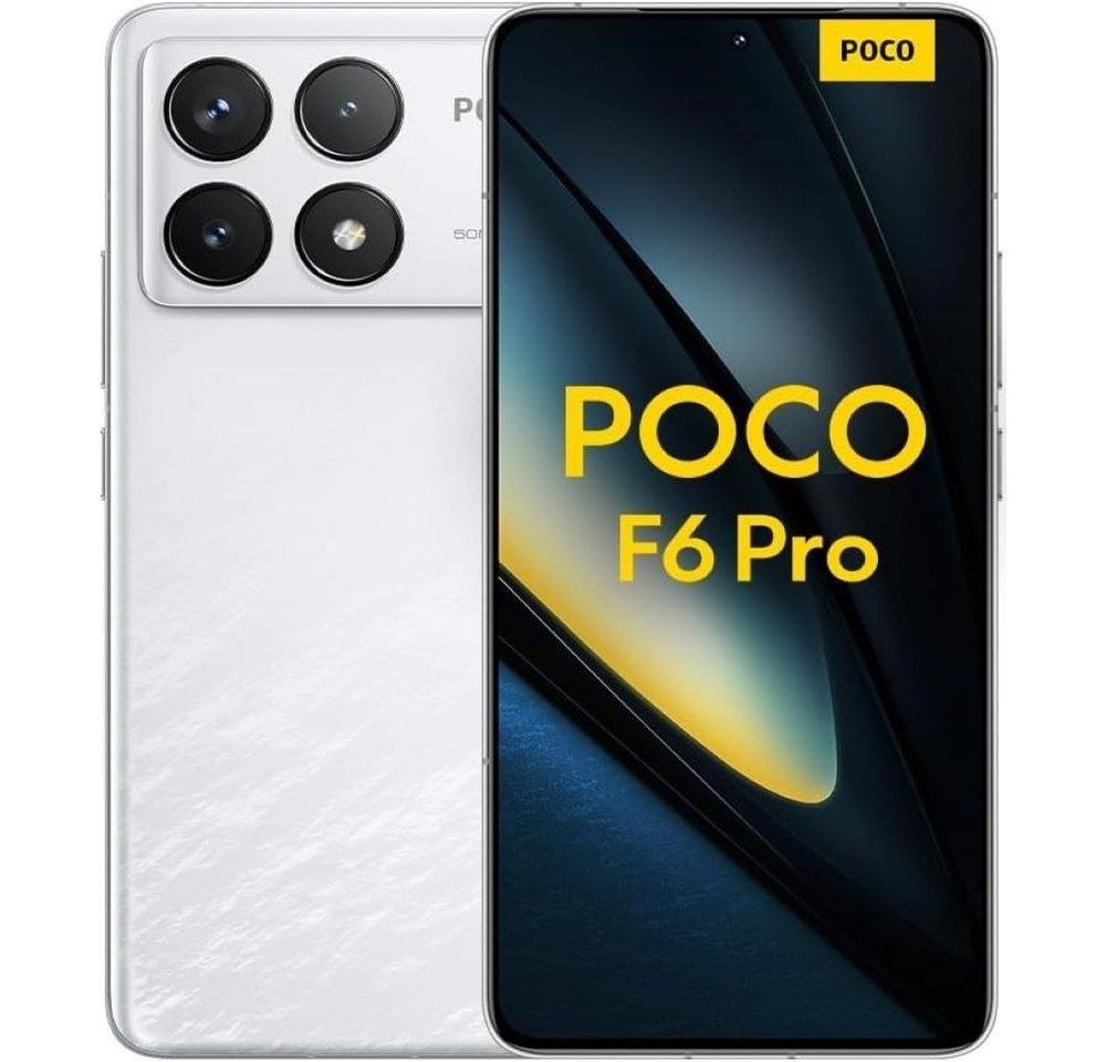 Xiaomi Poco F6 Pro 5G 512 GB / 12 GB - Smartphone - white Smartphone (6,67 Zoll) von Xiaomi