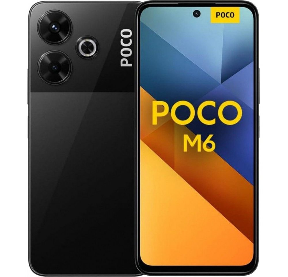 Xiaomi Poco M6 128 GB / 6 GB - Smartphone - black Smartphone (6,79 Zoll) von Xiaomi