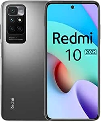 Xiaomi Redmi 10 (2022) - Smartphone 128GB, 4GB RAM, Dual SIM, Carbon Gray von Xiaomi