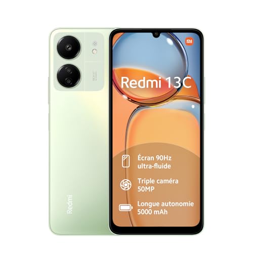 Xiaomi Redmi 13C 128GB/6GB RAM Dual-SIM Clover-Green von Xiaomi