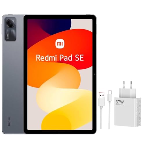 Xiaomi Redmi Pad SE Tablet 8+256GB WiFi Snapdragon 680 11'' Android 13 8000mAh，Graphite Gray，Included 67W Charger von Xiaomi