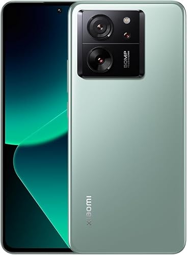 Xiaomi Smartphone 13T 5G, Leica Triple Camera 50MP, 144Hz AMOLED Display, MediaTek Dimensity 8200-Ultra 4nm Prozessor, 5000mAh Akku 8+256GB (Glossy Greener) von Xiaomi