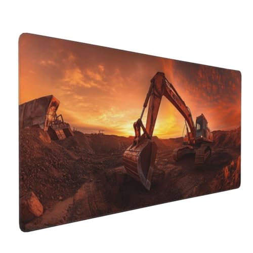 Mauspad Sonnenuntergang Gaming Mauspad XXL 1200x600x4mm Mousepad Auto,rutschfeste Gummibasis,Verlängertes Mousepad,Schreibtischunterlage, Verbessert Präzision und Geschwindigkei,für Frauen im Büro von Xieazgsn