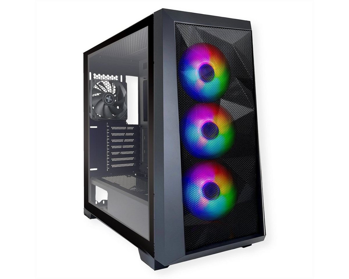 Xilence PC-Gehäuse Xilent Breeze X712.RGB Gaming PC Gehäuse, RGB ATX Midi Tower Xilence PC-Gehäuse Xilent Breeze X712.RGB Gaming PC Gehäuse, RGB ATX Midi Tower von Xilence