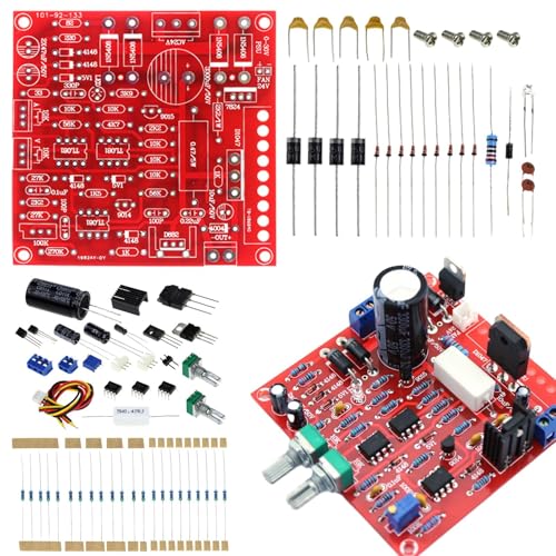 Gleichspannungsregler, einstellbar, einstellbarer Strombegrenzer – 0–30 V, 2 mA–3 A, Spannungsregler-Transformatormodul – elektronisches Zubehör mit Überlastschutz für Schaltungsexperimente von Xinhuju