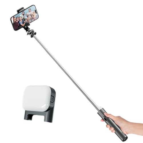 Petit Trépied Rétractable Sans Fil Pour Smartphone | Trépied De Perche À Selfie Portable, Perche À Selfie Sans Fil - Support De Téléphone Bâton De Selfie Rotatif À 360 Degrés Pour La Photographie von Xinhuju