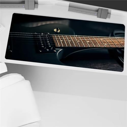 Gaming Mauspad, Mousepad Große Gitarre Mauspad XXL 800x400x2mm Großes Schreibtischunterlage rutschfeste für PC, Laptop Verbessert Präzision und Geschwindigkei von Xinyuer