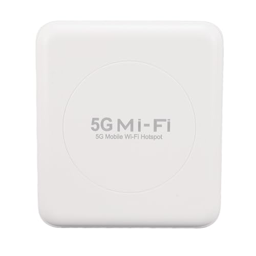 Mobiler 5G-WLAN-Hotspot, 10000-mAh-Akku 16 Geräte Unterstützen Tragbares WLAN, 2,4G, 5,8G Tragbarer Hochgeschwindigkeits-Hotspot für Reisen in über 130 Ländern, mit 8 GB von Xiuganpo