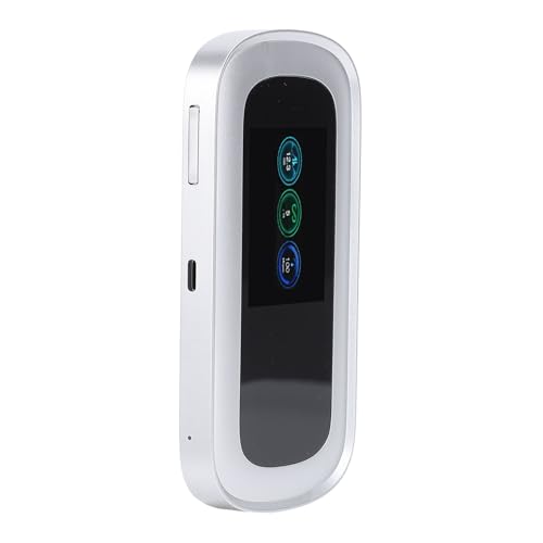 Mobiler 5G-WLAN-Hotspot, Kompakter 2,5-Gbit/s-Hochgeschwindigkeits-5G-Reiserouter mit 4400-mAh-Akku, 2,5-Zoll-LCD-Display für Android11, Tragbares Wi-Fi-Gerät für von Xiuganpo