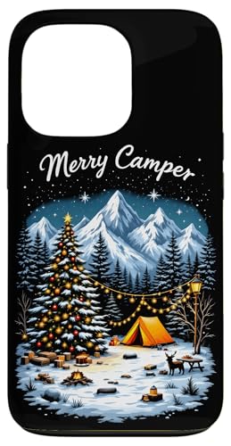 Hülle für iPhone 13 Pro Frohe Camper Weihnachten Camper Wintercamping von Xmas Camping Lover Boys Girls Kids Men Women Tees