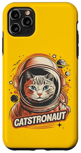 Hülle für iPhone 11 Pro Max Lustige Catstronaut Weltraumkatze Astronaut von Xmas Gifts