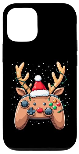 Hülle für iPhone 12/12 Pro Christmas Gamer Rentier von Xmas Gifts