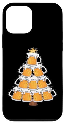 Hülle für iPhone 12 mini Weihnachtsbaum-Bier von Xmas Gifts