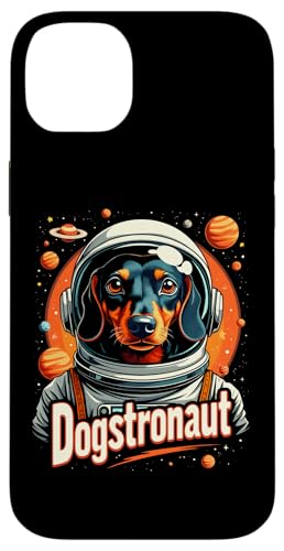 Hülle für iPhone 14 Plus Lustiger Dogstronaut Weltraumhund Astronaut von Xmas Gifts