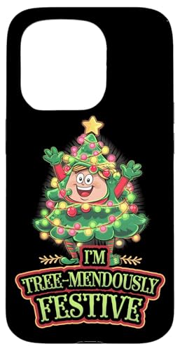 Hülle für iPhone 15 Pro I'm Tree-Mendously Festlicher Weihnachtsbaum Winter von Xmas Lover Matching Pajamas PJ Kids Men Women Tees