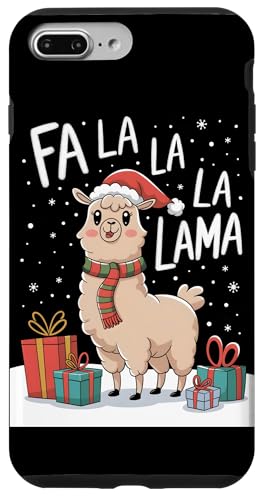 Hülle für iPhone 7 Plus/8 Plus Lustiges Weihnachts-Lama Fa La Lama von Xmas Lover Matching Pajamas PJ Kids Men Women Tees