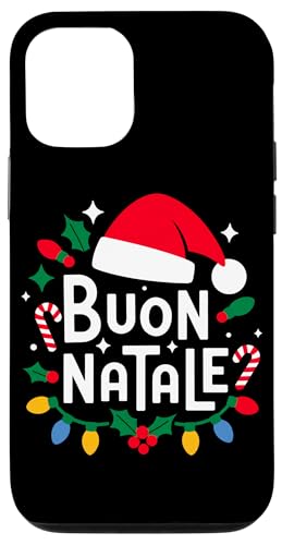 Hülle für iPhone 12/12 Pro Frohe Weihnachten Italienische Familie Buon Natale 2024 Italien von XmasItalyFam