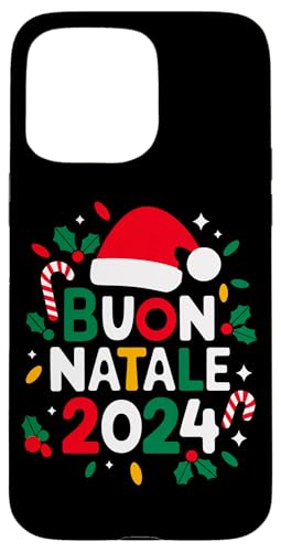 Hülle für iPhone 15 Pro Max Frohe Weihnachten Italienische Familie Buon Natale 2024 Italien von XmasItalyFam