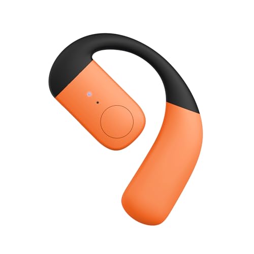 Wireless Single Earbud Bluetooth Headset mit Mikrofon Handy Telefon Freisprech Open Ear Einzeln Sportkopfhörer Kabellos mit Ohrbügel Schnurlos Ohrhörer Freisprecheinrichtung Ohr für Sport Fahren von Xmenha