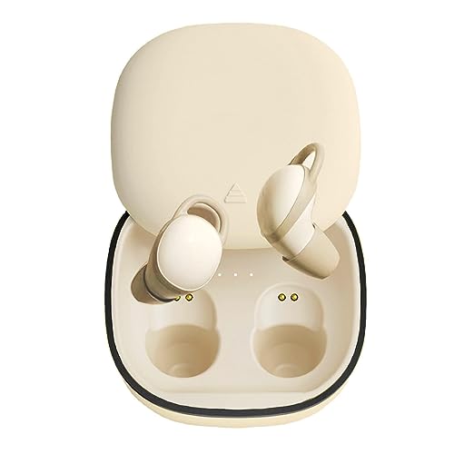 Xmenha Mini kleine Kopfhörer Bluetooth Wireless Earbuds in-Ear unsichtbare kleinste Schlaf Bluetooth Ohrhörer für kleine Ohren Seitenschläfer Sport Headset mit kabellosem Ladecase für iPhone Android von Xmenha