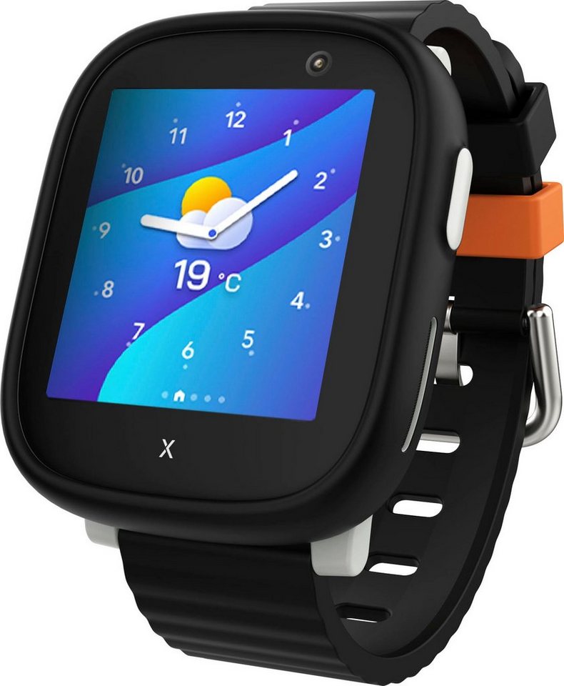 Xplora X6Play Kinder Smartwatch (3,86 cm/1,52 Zoll, Android Wear), inkl. Connect Sim Karte & Panzerglass Displayschutz von Xplora