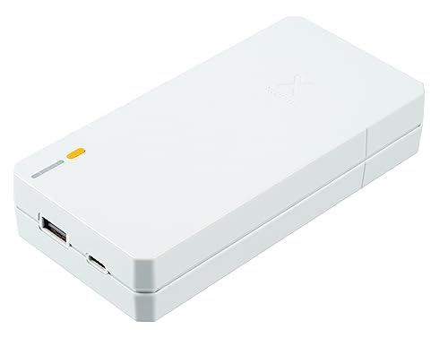 Xtorm Essential Powerbank 20.000 mAh, 15W, USB-C 15W, USB-A 15W, 2X Ausgang, xe1200, u.a. geeignet für iPhone und Samung, weiß von Xtorm