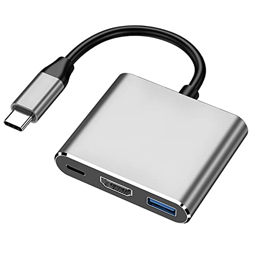 XtremeMac USB-C Hub für MacBook: Durchgangsladen bis 100W & schnelle Datenübertragung, USB 3.0 & 4K HDMI, Apple-Design, für MacBooks, iPads und Anderen Geräten mit Type-C-Anschluss von XtremeMac
