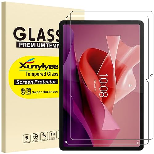 XunyLyee 2 Stück, Panzer Schutz Glas für Lenovo Tab P12/ Lenovo Idea Tab Pro Tablet 12.7 Zoll Displayschutz Schutzfolie von XunyLyee