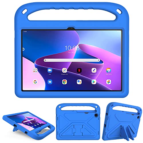 XunyLyee Hülle Kinder für Lenovo Tab M10 Plus 3rd Gen 10.61" TB-125F/128F, Blue von XunyLyee