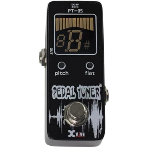 Xvive Gitarren-Tuner PT-05 Pedal Tuner, Natur, 6 Saiten, Legierter Stahl von Xvive