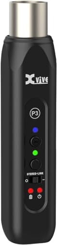 Xvive P3 XLR Bluetooth Audio-Empfänger für Mixer, aktive PA/DJ-Systeme von Xvive