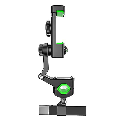 Xzmzbxzb Handyhalterung, 1080° drehbar, Fahrrad-Handy-Klemmhalterung mit/ohne Lichter, für 16–32 mm Fahrradlenkerhalterung, Handy-Klemmhalterung von Xzmzbxzb
