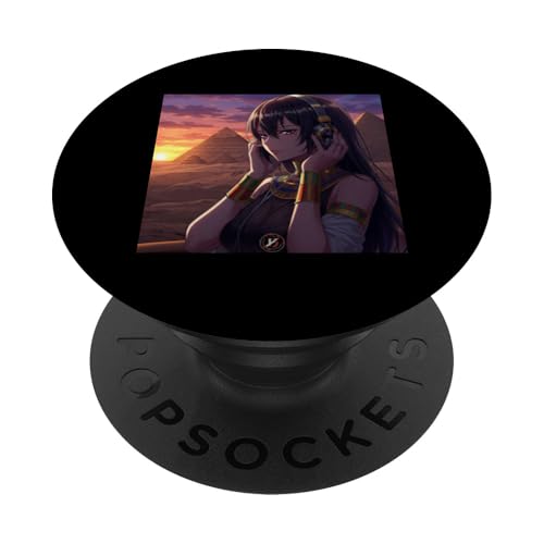 Ägyptische Göttin Anime PopSockets Klebender PopGrip von Y.B YouthBlood