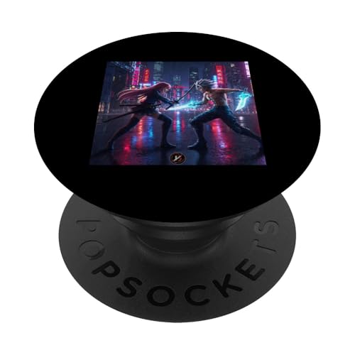 Anime-Schwertkampf PopSockets Klebender PopGrip von Y.B YouthBlood