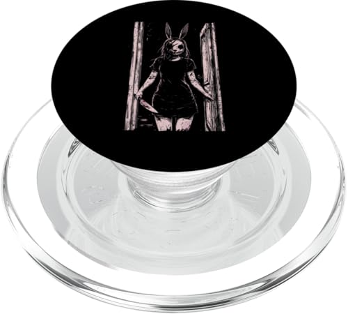 Anime Horror Bunny Aesthetic Soft Grunge Waifu Japanisches Mädchen PopSockets PopGrip für MagSafe von Y2K Alt Clothes Grunge Tees For Men & Women