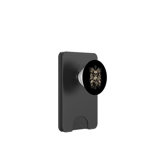 Totenkopf Kreuz Y2K Grunge Ästhetisch Alt Goth Totenkopf Kreuz Gothic PopSockets PopWallet für MagSafe von Y2K Alt Clothes Grunge Tees For Men & Women